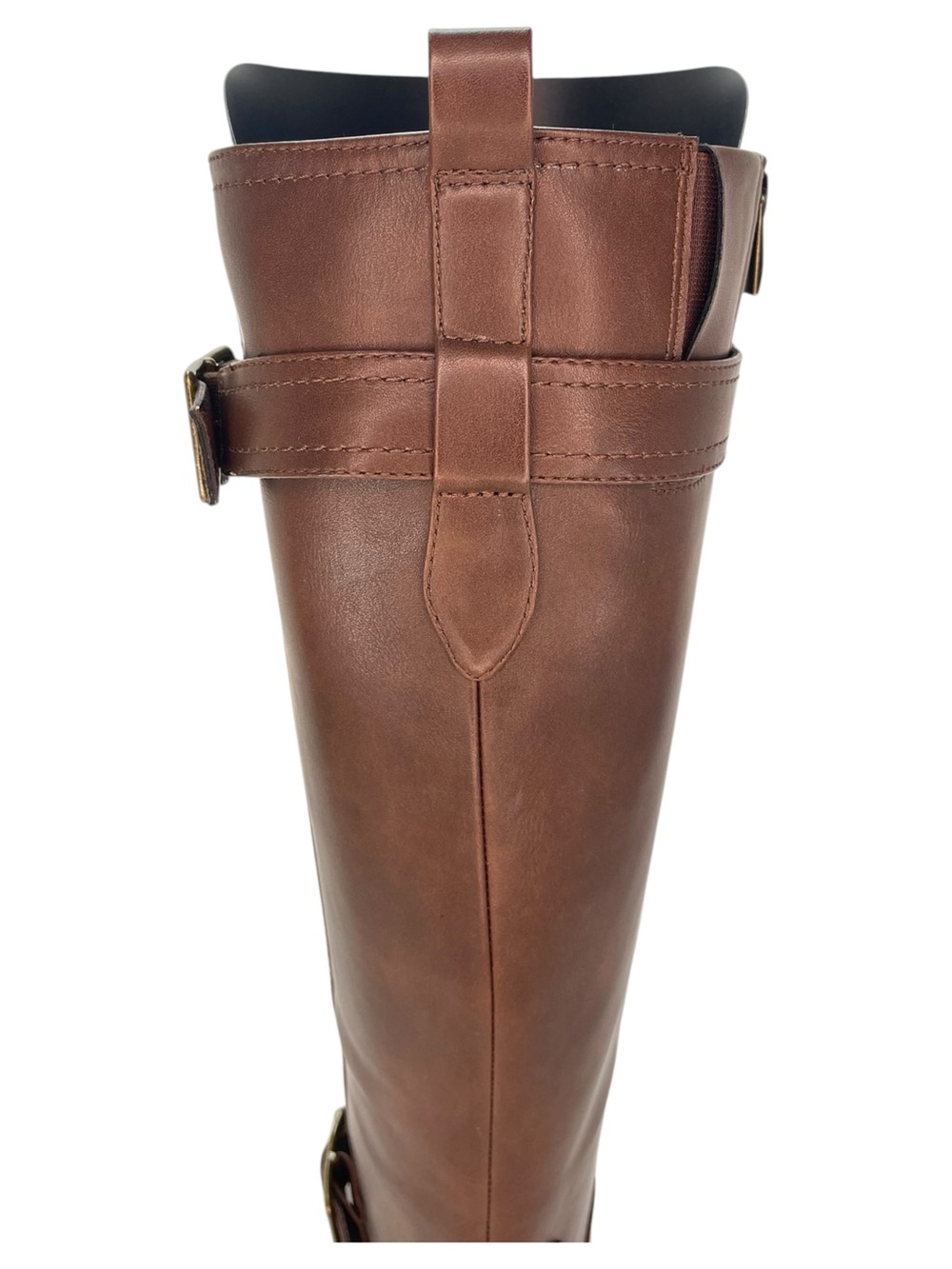 Naturalizer Tiernan Brown Faux Leather Knee High Womens Boots Size 9W - Picture 9 of 15